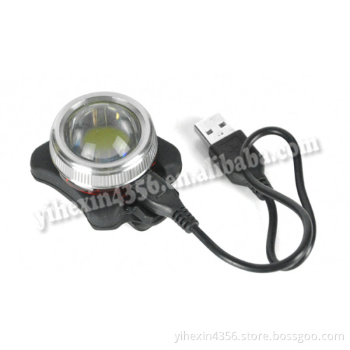 Rechargeable Led Bicycle Front / Tail Bike Light Build-in Battery USB Charging